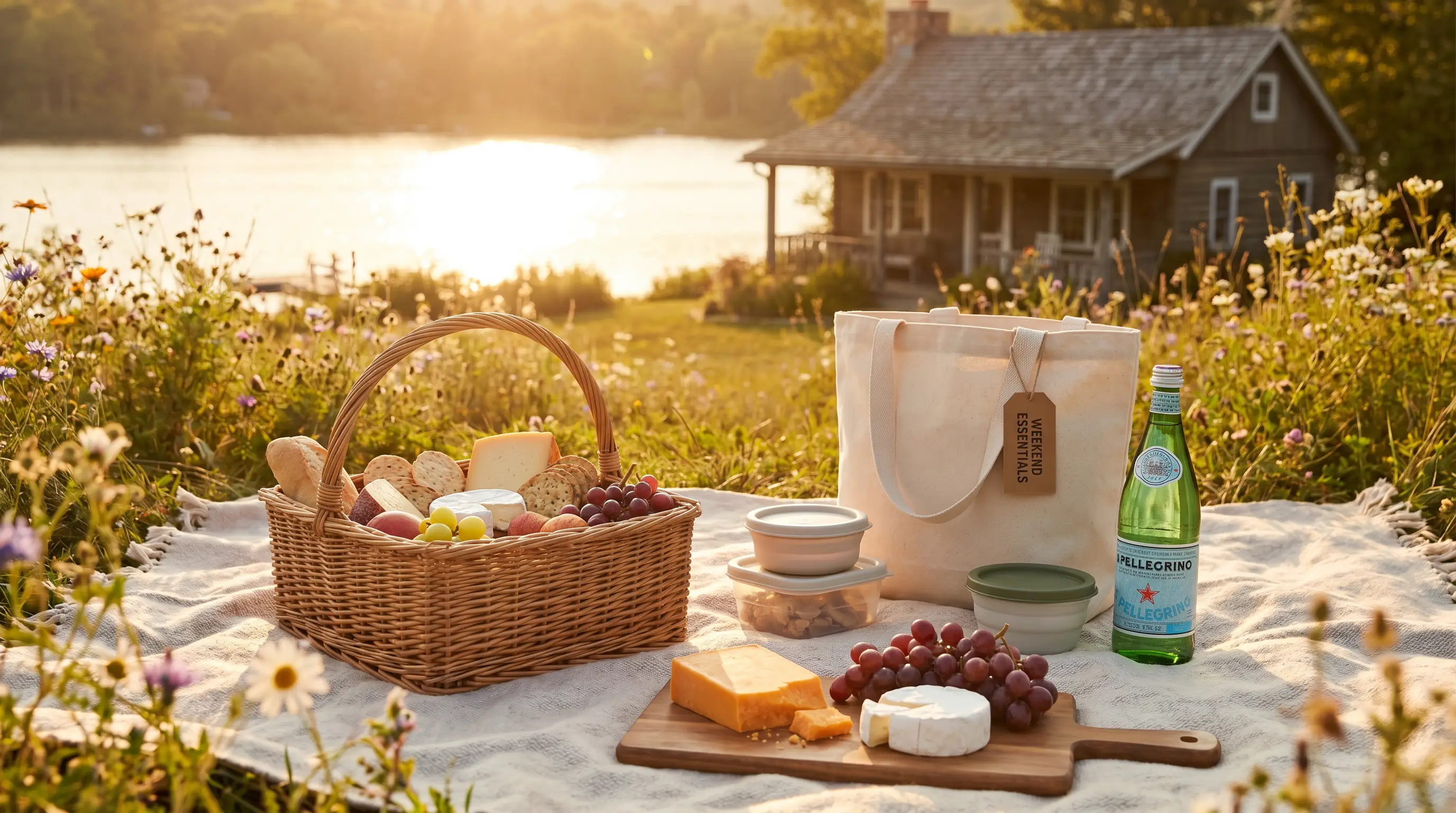 Cheese packed and ready for a road trip or cottage weekend